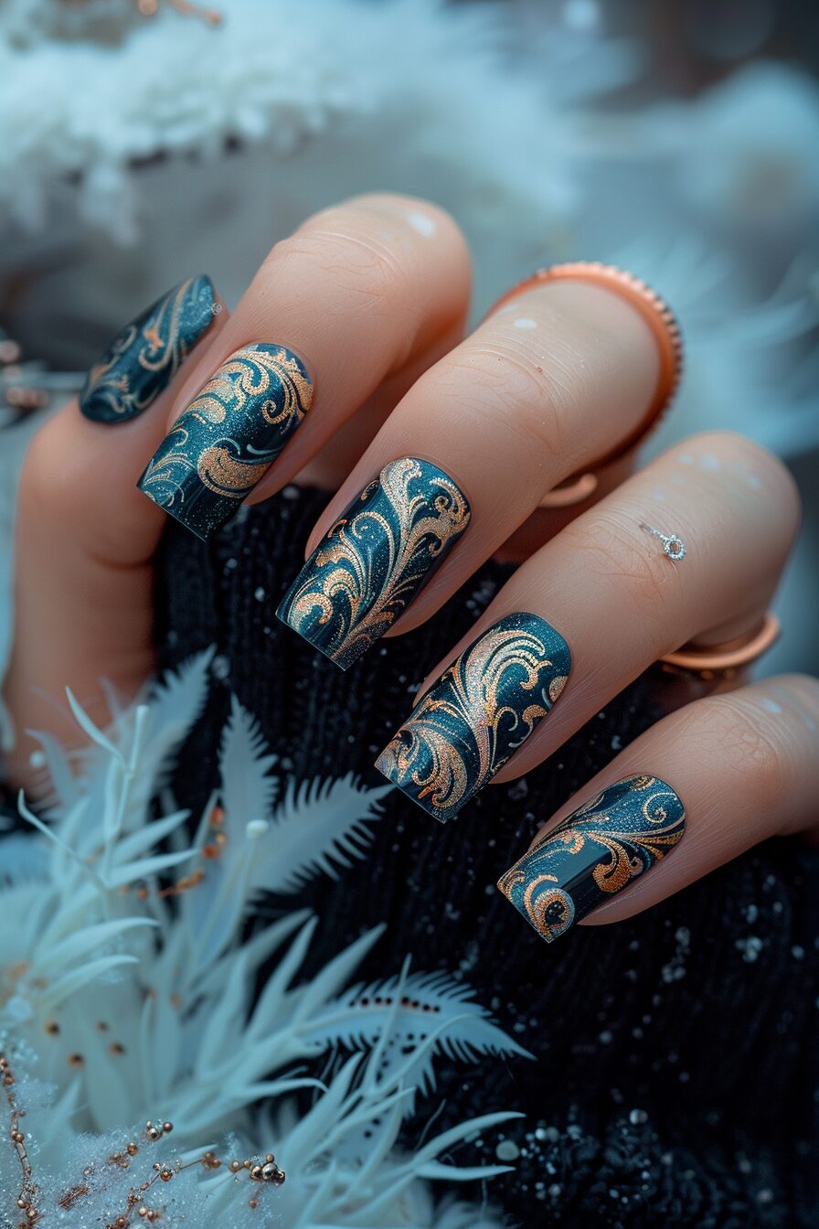 50 Greek Nail Designs To Transform Your Manicure In 2024 Latest 