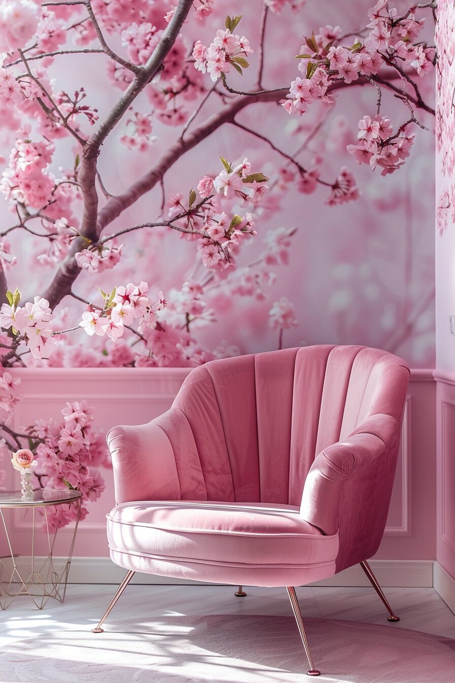 50 Modern Pink Room & Interior Design For 2024 With DIY Tips - Latest ...