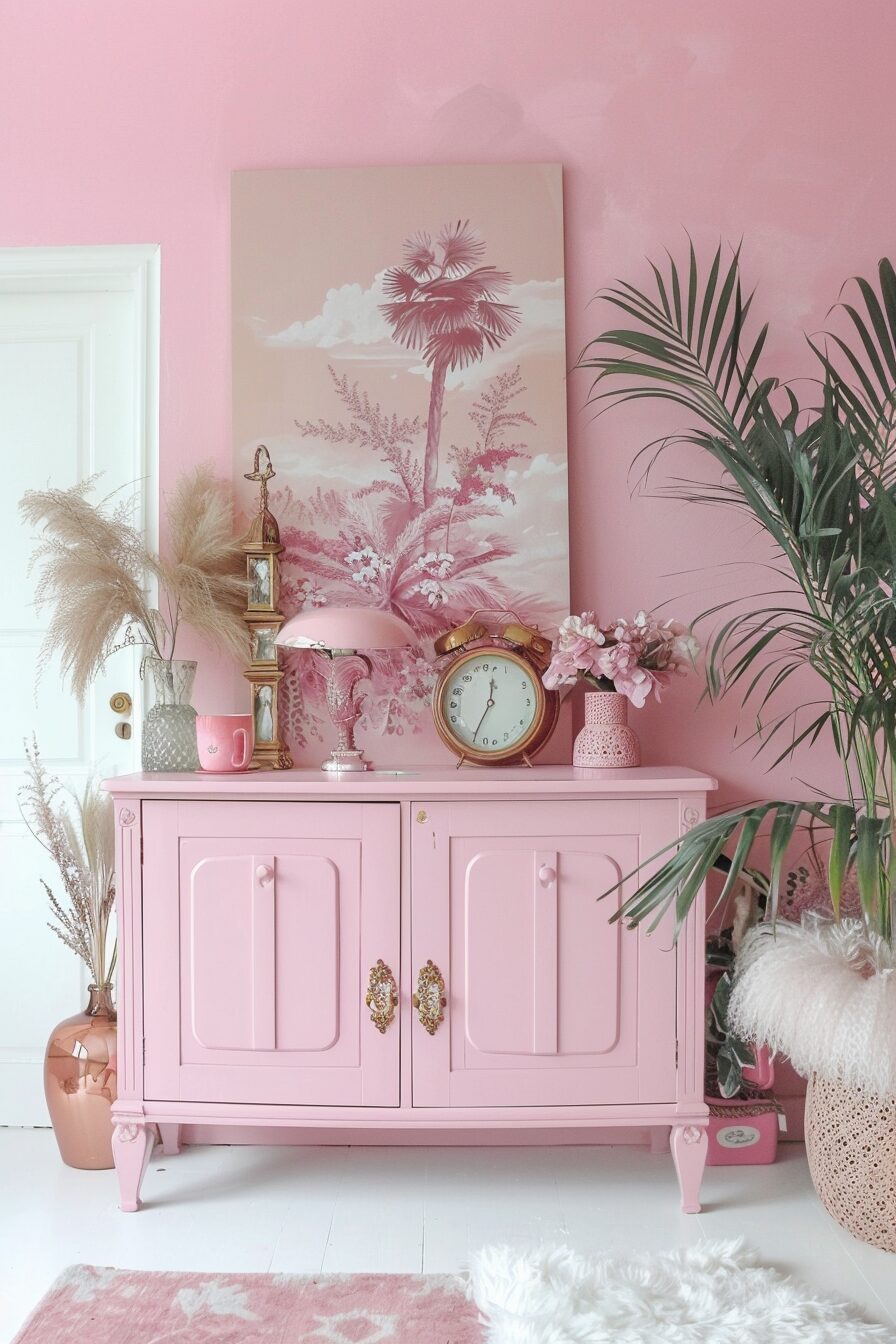 50 Modern Pink Room & Interior Design For 2024 With DIY Tips - Latest ...