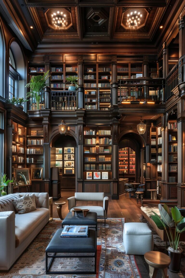 Library Room Ideas For Home