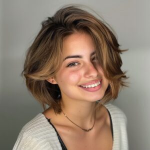 80 Flattering Medium Hairstyles for Women by Face Shape Trending In