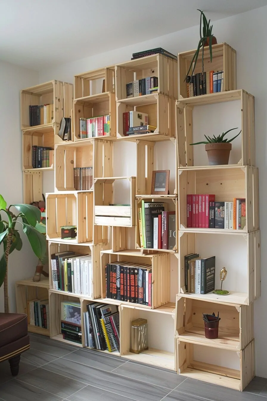 55 DIY Library Wall: Book Lovers' Dream Come True - Latest & Trendy ...