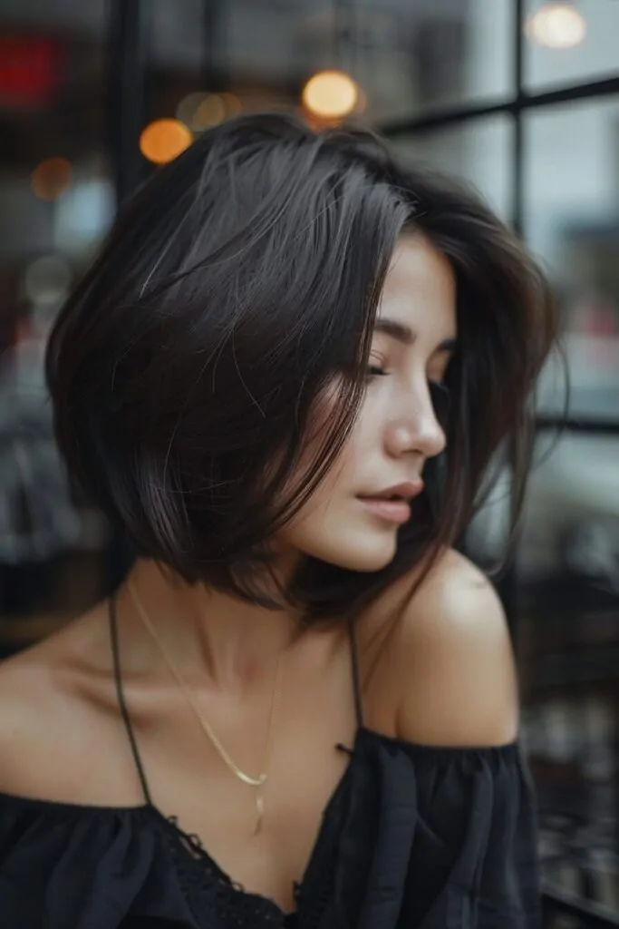 Choppy Shoulder Length Bob